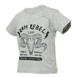 [7908411727154] Camiseta infantil Ram Rebel Skull - Tam: 6